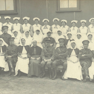 22 july 1917 nurses and men crowther