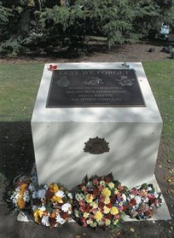 Evandale Memorial to conflicts outside of World Wars