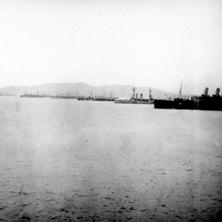 Conflict at the entrance to the Dardanelles