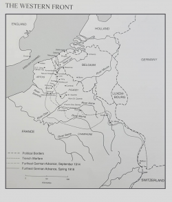 Western Front map