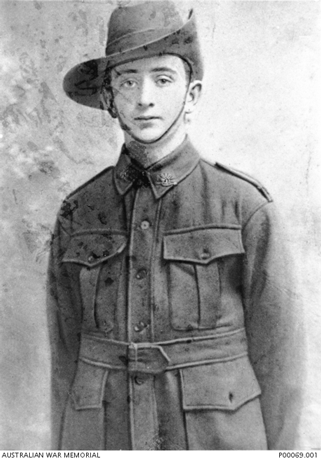 The youngest Australian to enlist in World War I