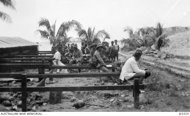 Soldiers waiting