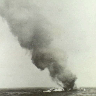 Cruiser sunk in Crete