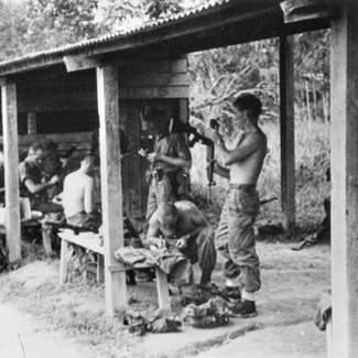 First Australian SAS Squadron advance party departed for Borneo
