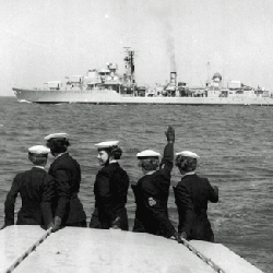 HMAS Voyager II lost in collision