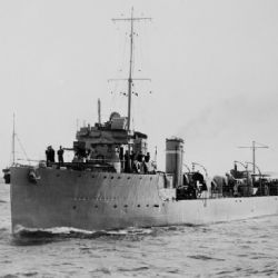 HMAS Yarra sunk off Java